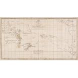 Australasia. Cook (Capt. James & Benard Robert), Carte d'une Partie de la Mer du Sud, 1774