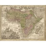 * Africa. Seutter (Matthaus), Africa juxta Navagationes et observat rectissimus..., circa 1760
