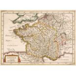 France. Cloppenburgh (H. Van Evertsz), Gallia and 27 regional maps of France, 1630 or later