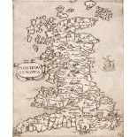 British Isles. Camocio (Giovanni), Inghilterra et Scotia, F. Bertelli, Venice 1575