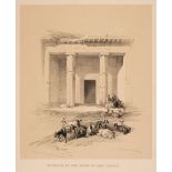 * Roberts (David). A collection of twenty-five lithographs of Egypt & Nubia, F. G. Moon, 1847
