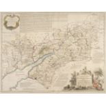 Gloucestershire. Bowen (E.), An Accurate Map of the Counties of Gloucester.., circa 1765