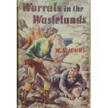 Johns (W.E.). Worrals in the Wastelands, 1st edition, London: Lutterworth Press, 1949