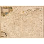 Surrey & Kent. Bowen (Emanuel), An Accurate Map of the County of Surrey..., circa 1765
