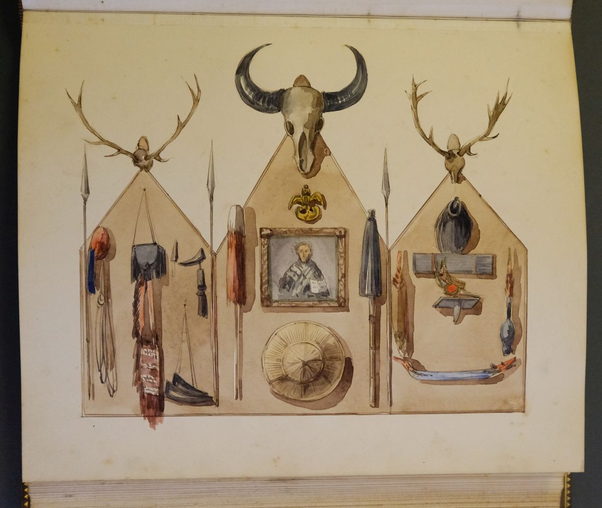 D'Oyly (Charles). Armoury Book, circa 1860 - Image 13 of 26