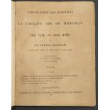 Maclear (Thomas). Verification and Extension of La Caille's Arc of Meridian... , 2 volumes, 1866