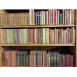 Pocket Editions. A collection of approximately 135 volumes of late 19th & early 20th-century pocket