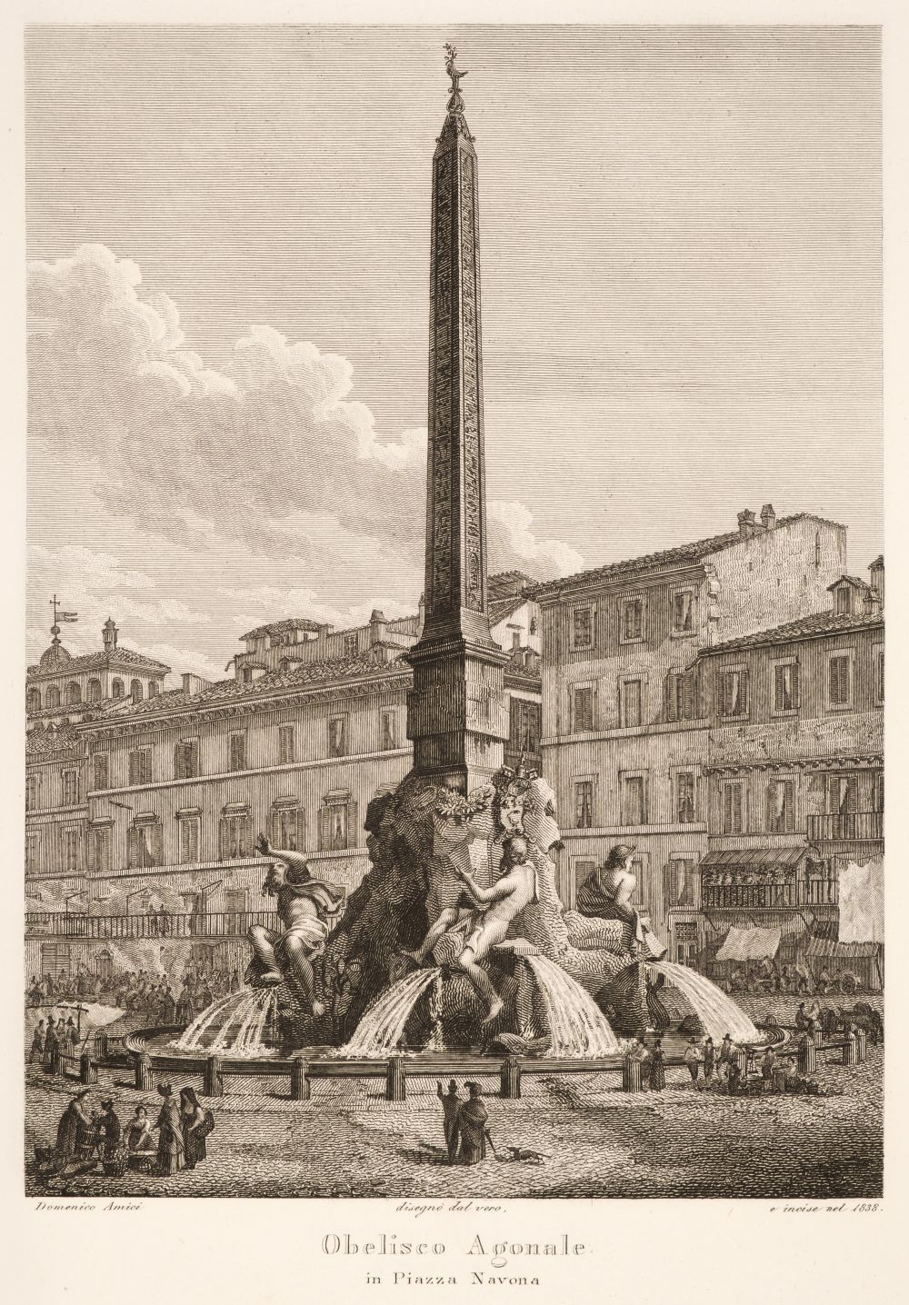 Amici (Domenico). Roma: Giovanni Raffaelli, 1835