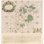 Scilly Isles. Collins (Capt. Greenville), The Islands of Scilly..., circa 1700