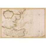 Thames Estuary. Bellin (Jacques Nicolas), Carte des Entrees de la Tamise..., 1759