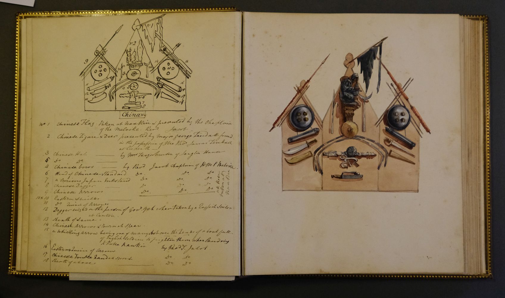 D'Oyly (Charles). Armoury Book, circa 1860 - Image 21 of 26