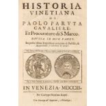 Paruta (Paolo). Historia Vinetiana, 2 parts in 1m, 1703