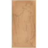 * Maclise (Daniel, 1806-1870). Costume study, pencil