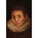 * Zuccaro (Federico, circa 1543-1609). Head of a Boy with a Rough, circa 1600