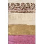 * Shawls. Four damask silk shawls, circa 1860s-1880s