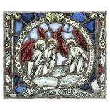* Stained Glass. Victorian stained glass panel