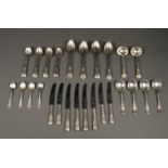 * Flatware. Silver King's Pattern cutlery