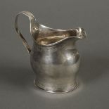 * Cream Jug. A George III silver cream jug