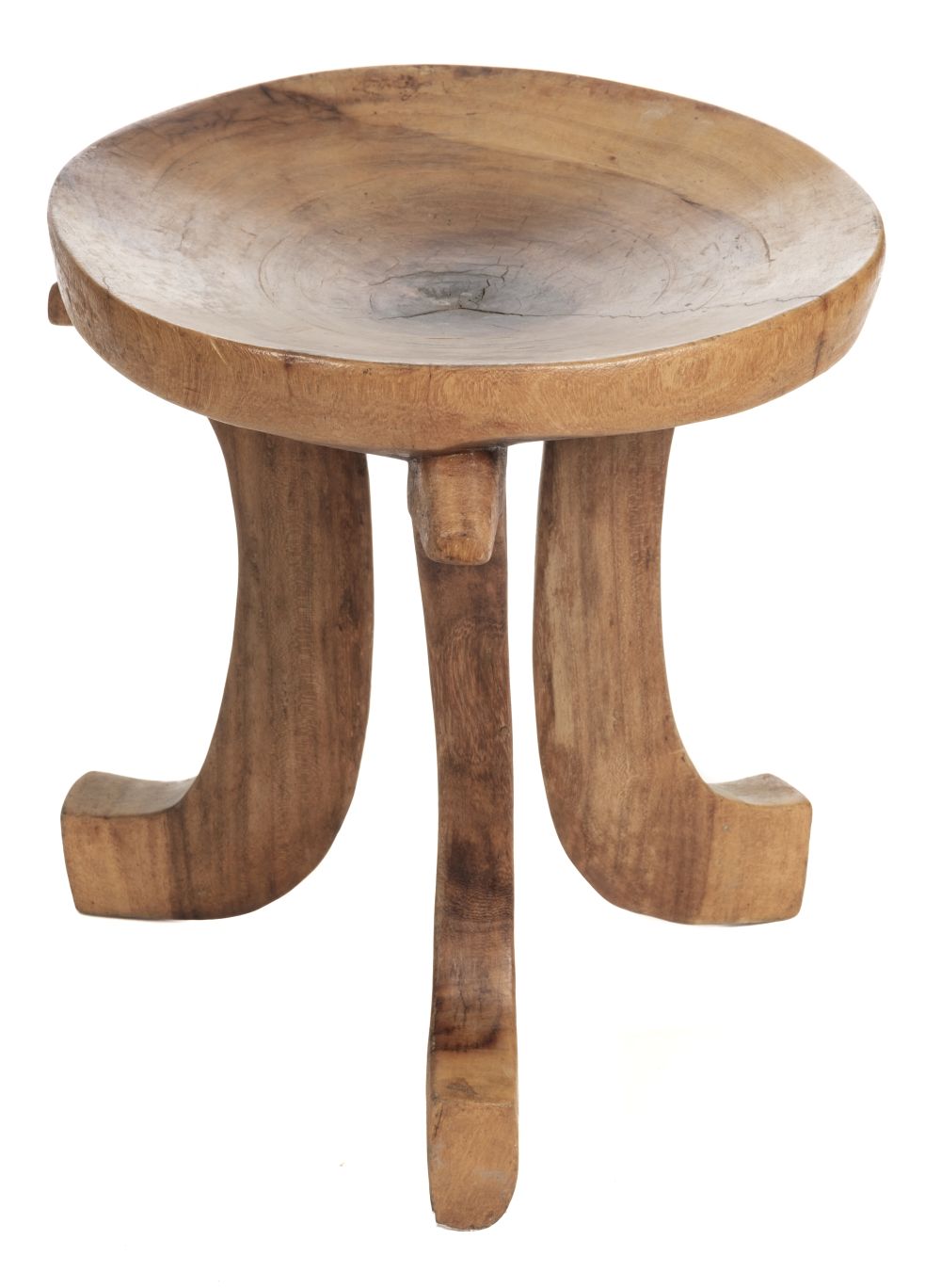 * Ethiopia. A Jimma carved wood stool