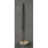 * Toddy Ladle. George III period silver toddy ladle