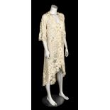 * Clothing & Accessories. A 1920s long lace coat, & other late Victorian or early Edwardian items