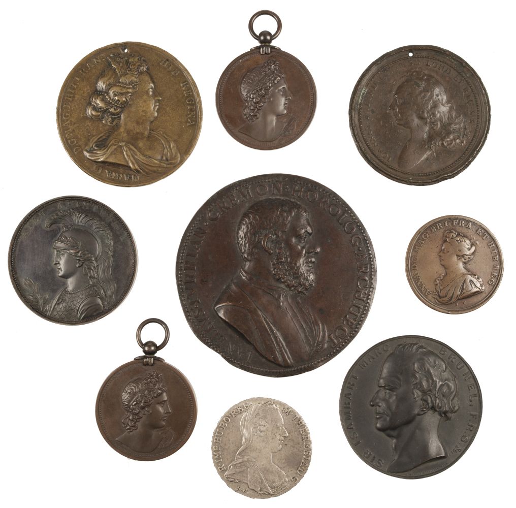 * Medals. Mixed collection of bronze and copper medals