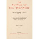 Scott (Robert F). The Voyage of the Discovery, 1st edition, London: Smith, Elder & Co, 1905