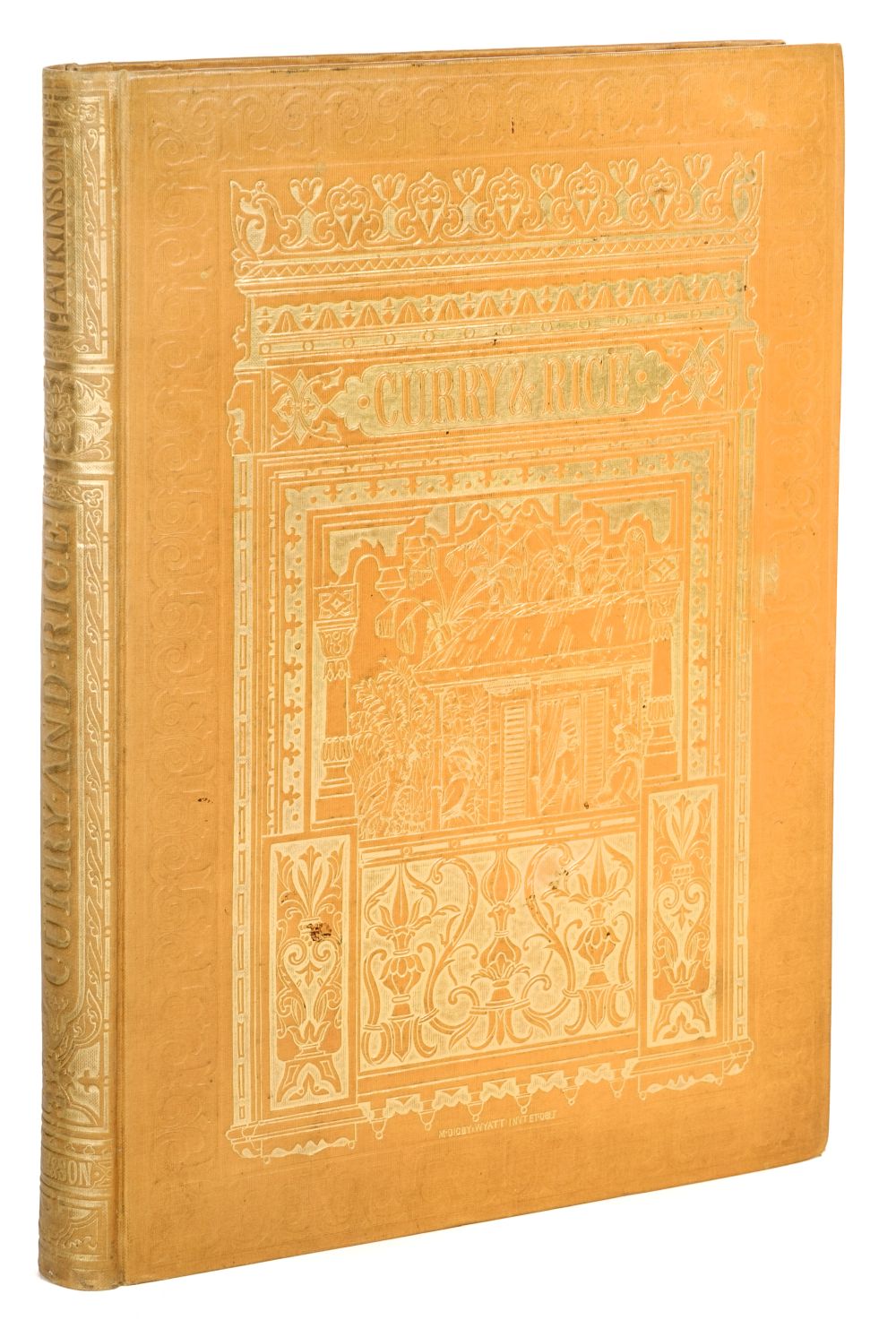 Atkinson (George Francklin). 'Curry & Rice', 1st edition, London: Day & Son, c.1859