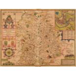 British County Maps. A collection of approximately 120 maps, 17th - 19th century