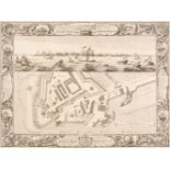 Manchester. Laurent (C. surveyor), A Topographical Plan of Manchester and Salford, 1793