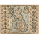 British Isles. Speed (John), Britain as it was divided in the tyme of the Englishe Saxons..., 1676