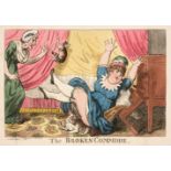 Caricatures and cartoons. A mixed collection of 44 prints, mostly 19th century
