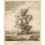 Dighton (Robert). Geography Bewitched! Two caricature maps of Scotland & Ireland, circa 1850