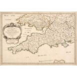 British Isles. Sanson (Nicolas), Three Regional Maps, Paris, 1654