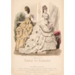 Fashion Plates from various publications, c.1830-1880