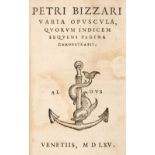 Bizzari (Pietro). Varia opuscula