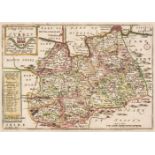 Surrey. A collection of 10 maps, 17th & 18th century