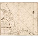 Sea Chart. Van Keulen (G.), A New Enereasing Compass Map of the East-Coast of England..., 1760