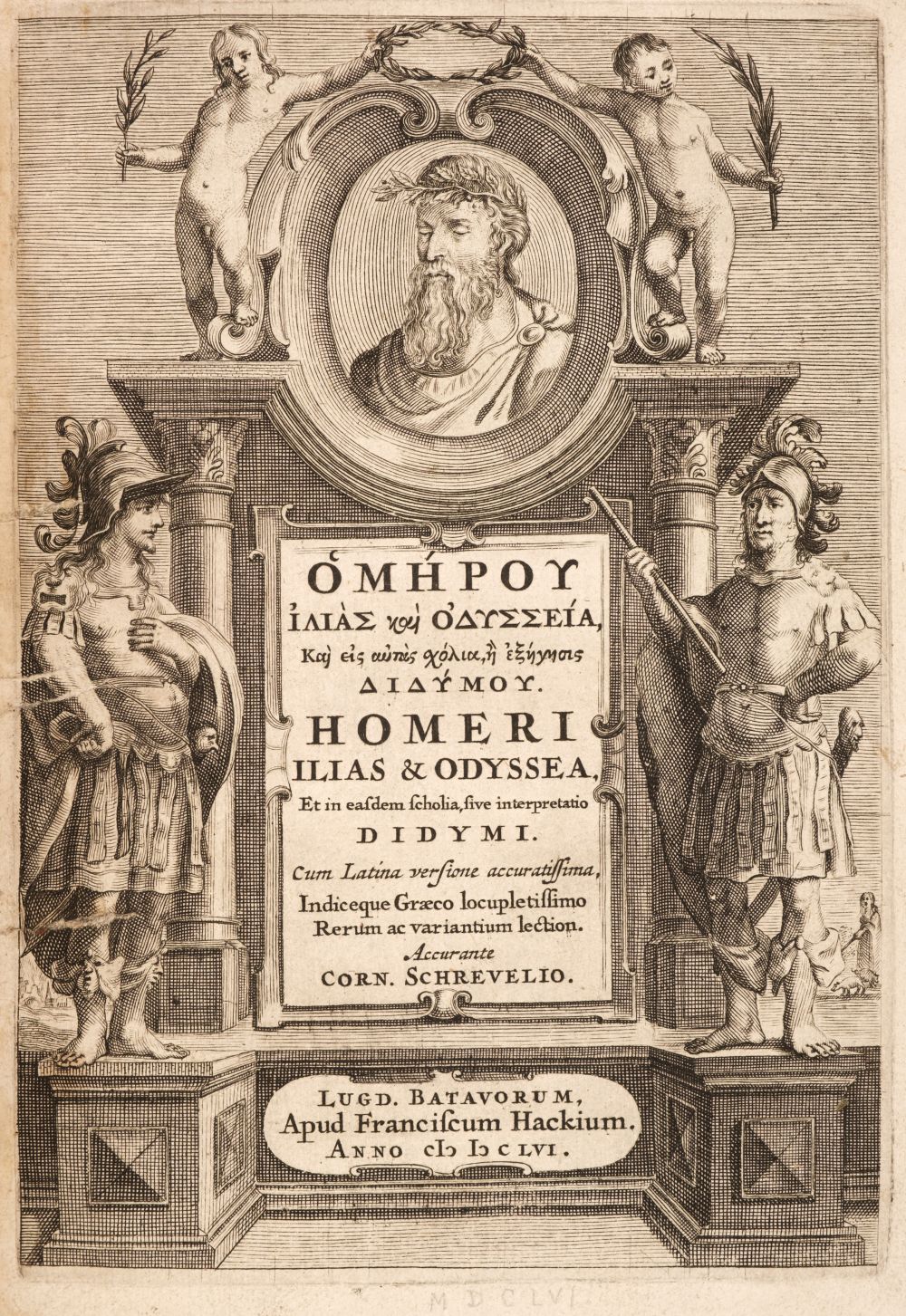 Homer. Ilias & Odyssea, 1656