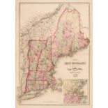Walling (H. F. & Gray O. W.). Official Topographical Atlas of Massachusetts..., 1871
