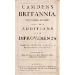 Camden (William). Britannia, London: F. Collins, 1695