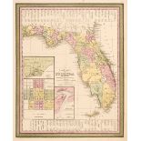 Cowperthwait (Thomas). Twenty-four maps of American States and Cities, 1850