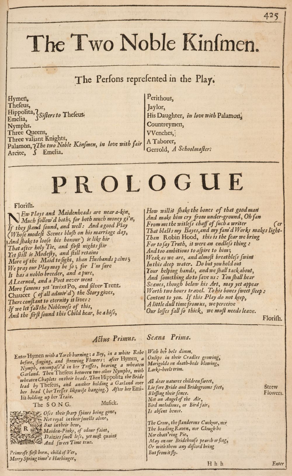 Beaumont (Francis & Fletcher, John). Fifty Comedies, London: John Macock, 1679