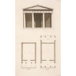 Vitruvius (Pollio Marco). The Architecture of M. Vitruvius Pollio, London: James Newton, 1791