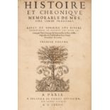 Froissart (Jean). Histoire et Chronique, Paris: Michel de Roigny, 1574