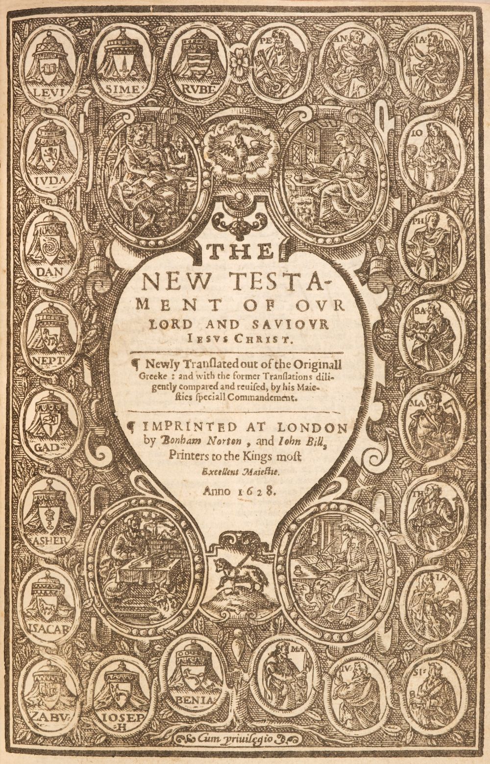 Bible [English]. [The Holy Bible, containing the Old Testament, and the New..., 1628]