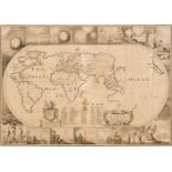 World. Moxon (Joseph), A Map of all the World..., 1671 or later