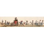 [Ludlow, Captain William Andrew]. Bengal Troops on the Line of March..., 1835