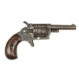 Pocket Revolver. A 19th-century rimfire pocket revolver - Continental