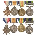 Bullock. WWI Medal Groups